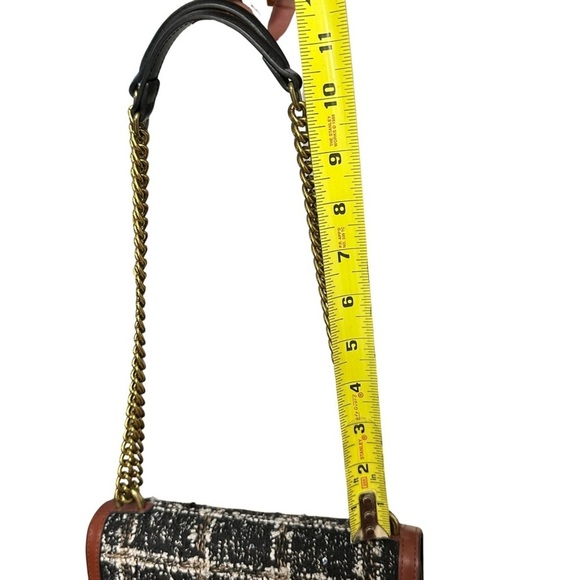 Kurt Geiger London Shoreditch Tweed & Leather Crossbody Bag LIKE NEW - Picture 5 of 7